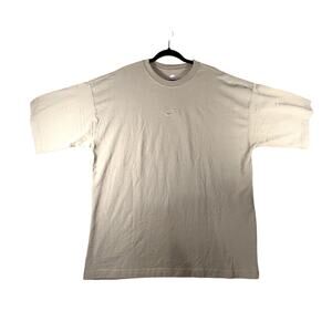 Nike Sportswear Premium Essentials Oversized  Embroidered Logo Tee Green, Medium